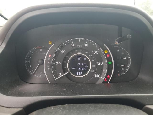 5J6RM4H74EL011636 - 2014 HONDA CR-V EXL WHITE photo 9