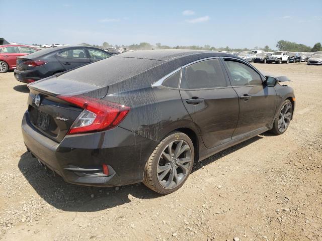 2HGFC2F85LH531531 - 2020 HONDA CIVIC SPORT BLACK photo 3