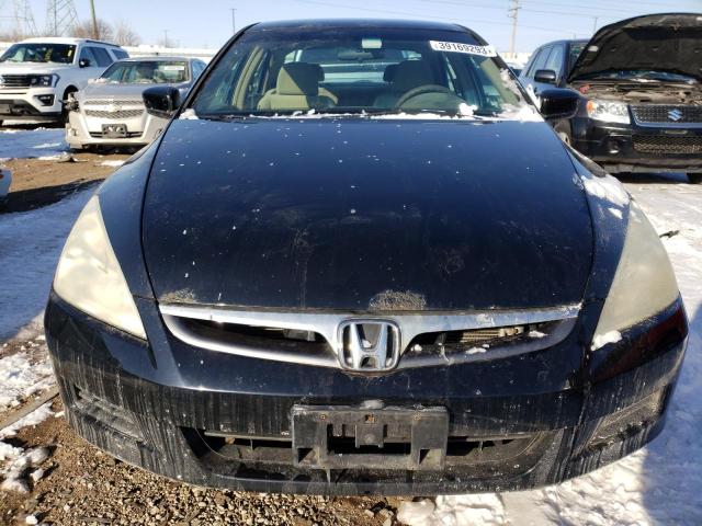 1HGCM56397A162120 - 2007 HONDA ACCORD SE BLACK photo 5