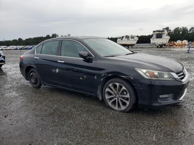 1HGCR2F55FA207537 - 2015 HONDA ACCORD SPORT 黑色 照片 4