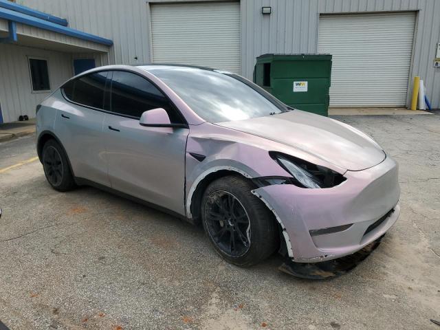 7SAYGDEE8PA080783 - 2023 TESLA MODEL Y Dwukolorowy zdjęcie 4