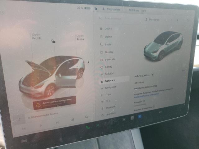 7SAYGDEE8PA080783 - 2023 TESLA MODEL Y Dwukolorowy zdjęcie 9
