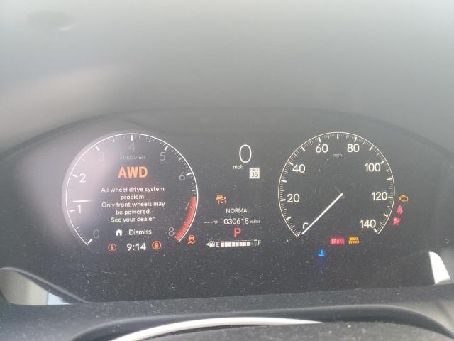 3CZRZ2H33RM782452 - 2024 HONDA HR-V LX أسود صورة 9