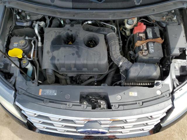 1FM5K8DH4GGC63765 - 2016 FORD EXPLORER XLT BLACK photo 12