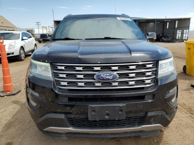 1FM5K8DH4GGC63765 - 2016 FORD EXPLORER XLT BLACK photo 5