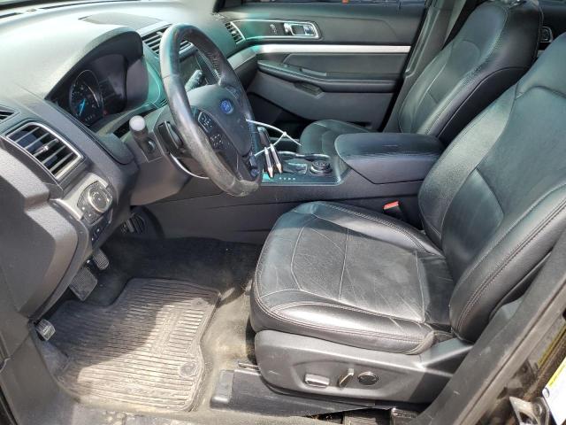 1FM5K8DH4GGC63765 - 2016 FORD EXPLORER XLT BLACK photo 7