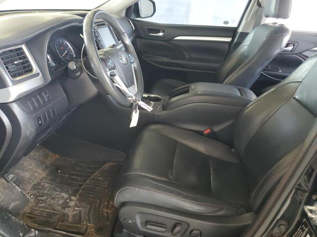5TDJKRFHXGS259750 - 2016 TOYOTA HIGHLANDER XLE Schwarz Foto 7