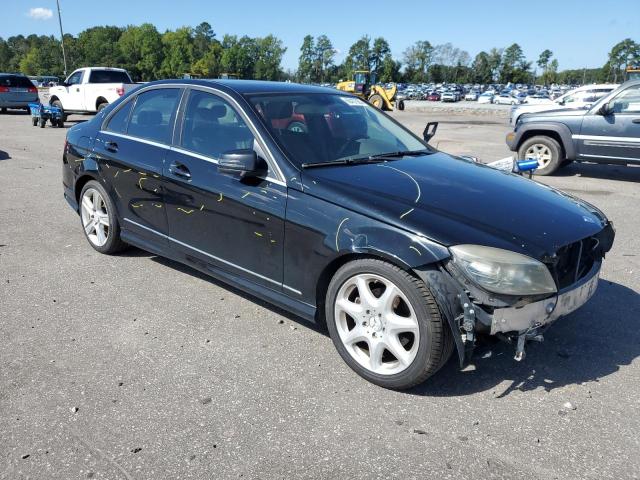 WDDGF5EB4BR152128 - 2011 MERCEDES-BENZ C 300 BLACK photo 4