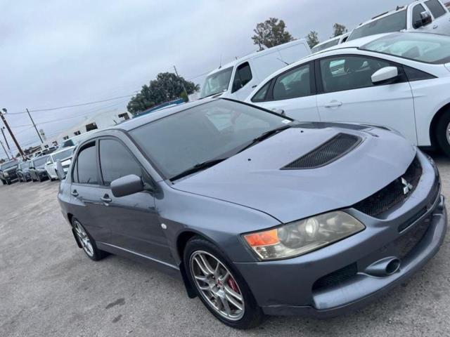 JA3AH86C26U043770 - 2006 MITSUBISHI LANCER EVOLUTION GRAY photo 1