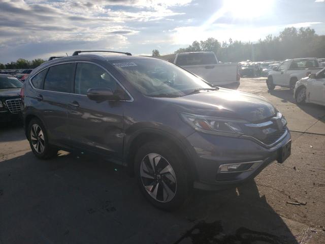 5J6RM4H96GL064469 - 2016 HONDA CR-V TOURING GRAY photo 4