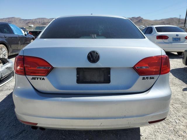 3VWDZ7AJ9BM370450 - 2011 VOLKSWAGEN JETTA SE SILVER photo 6