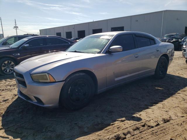 2C3CDXAT1DH570971 - 2013 DODGE CHARGER POLICE GRAY photo 1