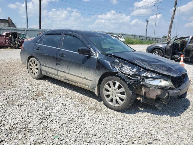 1HGCM66557A026493 - 2007 HONDA ACCORD EX BLACK photo 4