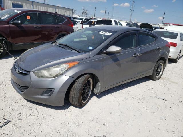 5NPDH4AE8CH074740 - 2012 HYUNDAI ELANTRA GLS GRAY photo 1