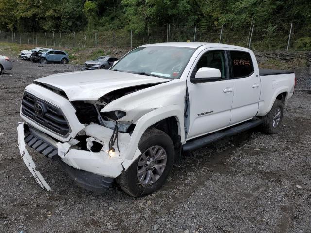 3TMDZ5BN1KM079160 - 2019 TOYOTA TACOMA DOUBLE CAB WHITE photo 1