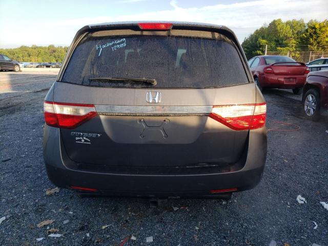 5FNRL5H49CB110585 - 2012 HONDA ODYSSEY EX CHARCOAL photo 6