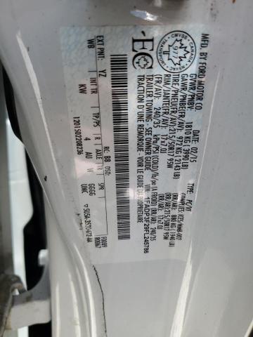 1FADP3F29FL245786 - 2015 FORD FOCUS SE WHITE photo 13