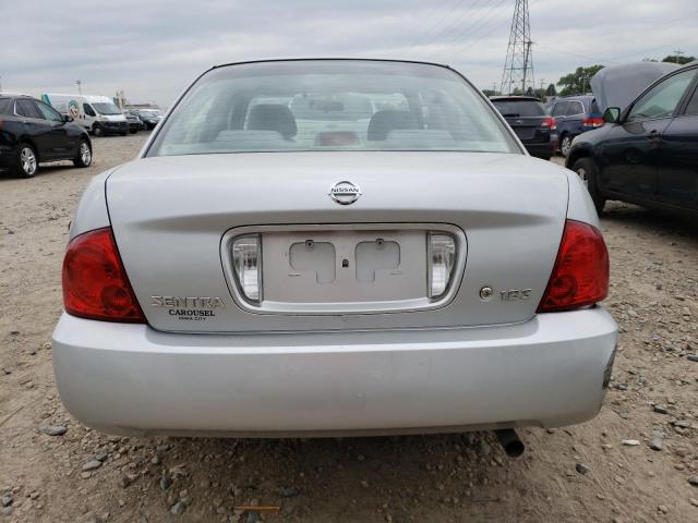 3N1CB51D56L492318 - 2006 NISSAN SENTRA 1.8 SILVER photo 6