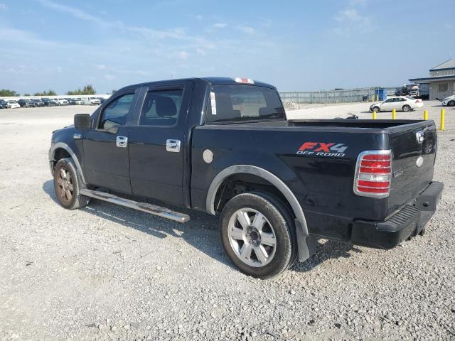 1FTPW14V98FA83946 - 2008 FORD F150 SUPERCREW BLACK photo 2