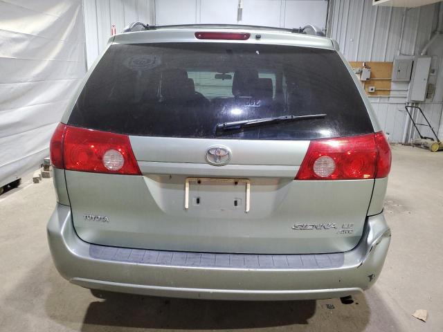 5TDBK23CX9S027351 - 2009 TOYOTA SIENNA LE GREEN photo 6