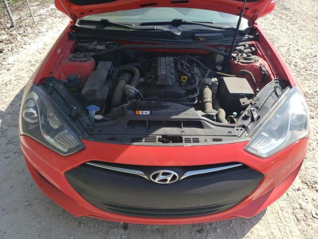 KMHHT6KD6DU092934 - 2013 HYUNDAI GENESIS CO 2.0T RED photo 11