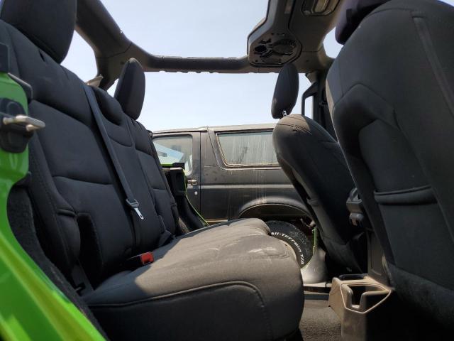 1C4HJXDN0KW670114 - 2019 JEEP WRANGLER UNLIMITED SPORT მწვანე ფოტო 11