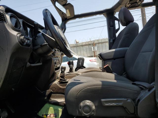 1C4HJXDN0KW670114 - 2019 JEEP WRANGLER UNLIMITED SPORT მწვანე ფოტო 7