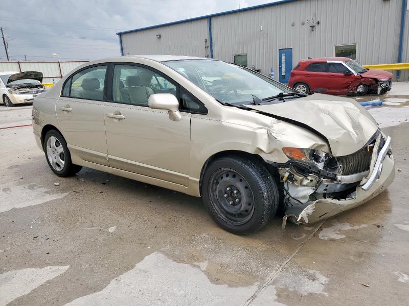 1HGFA16508L117007 - 2008 HONDA CIVIC LX TAN photo 4