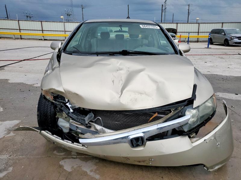 1HGFA16508L117007 - 2008 HONDA CIVIC LX TAN photo 5