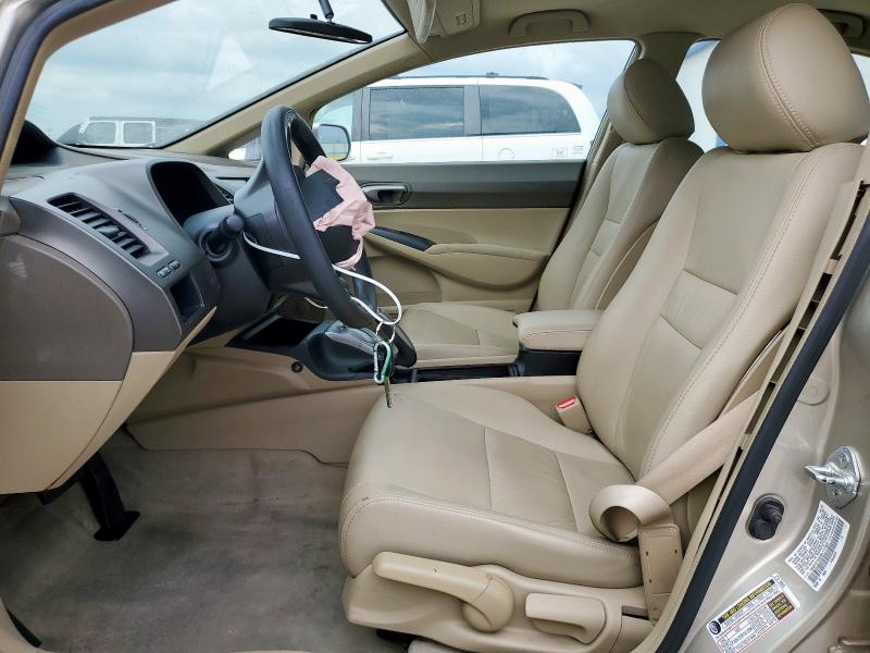 1HGFA16508L117007 - 2008 HONDA CIVIC LX TAN photo 7