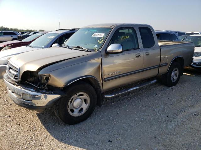 5TBRT34162S254856 - 2002 TOYOTA TUNDRA ACCESS CAB ოქროსფერი ფოტო 1