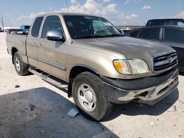 5TBRT34162S254856 - 2002 TOYOTA TUNDRA ACCESS CAB ოქროსფერი ფოტო 4