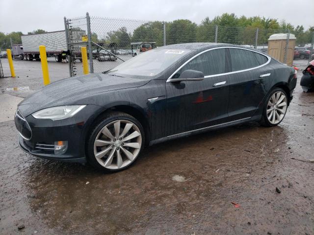 5YJSA1DP5DFP15687 - 2013 TESLA MODEL S Սև լուսանկար 1
