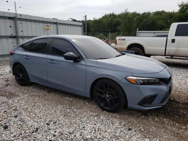 19XFL2H86NE010831 - 2022 HONDA CIVIC SPORT GRAY photo 4