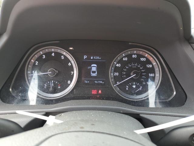 5NPEG4JAXMH112992 - 2021 HYUNDAI SONATA SE BLACK photo 9