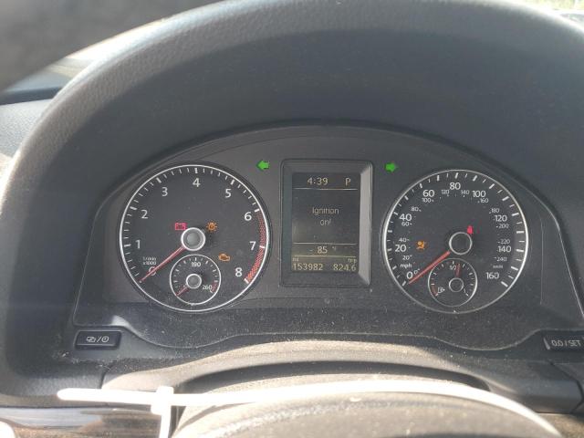 WVWFW8AH0DV000567 - 2013 VOLKSWAGEN EOS LUX ნაცრისფერი ფოტო 9