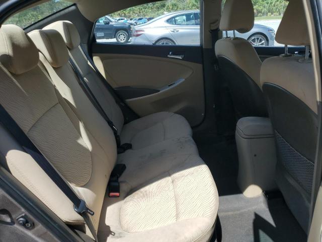 KMHCU4AE3CU035899 - 2012 HYUNDAI ACCENT GLS თაფლისფერი ფოტო 10