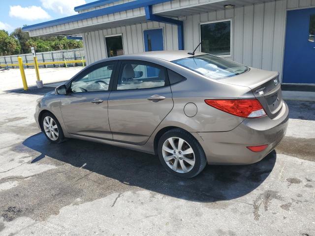 KMHCU4AE3CU035899 - 2012 HYUNDAI ACCENT GLS თაფლისფერი ფოტო 2