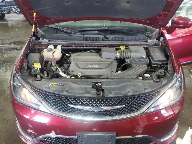 2C4RC1EGXHR511422 - 2017 CHRYSLER PACIFICA TOURING L PLUS BURGUNDY photo 12