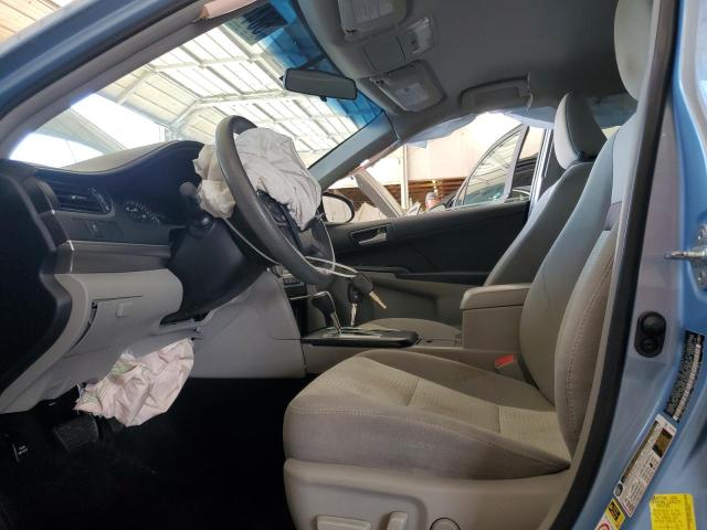 4T1BF1FK9CU559612 - 2012 TOYOTA CAMRY BASE Bleu photo 7