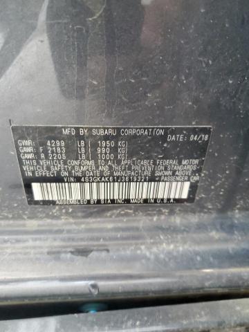 4S3GKAK61J3619321 - 2018 SUBARU IMPREZA SPORT 灰色 照片 13