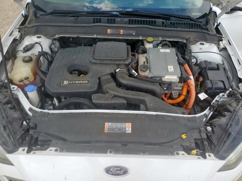 3FA6P0LU0KR225287 - 2019 FORD FUSION SE 白色 照片 11