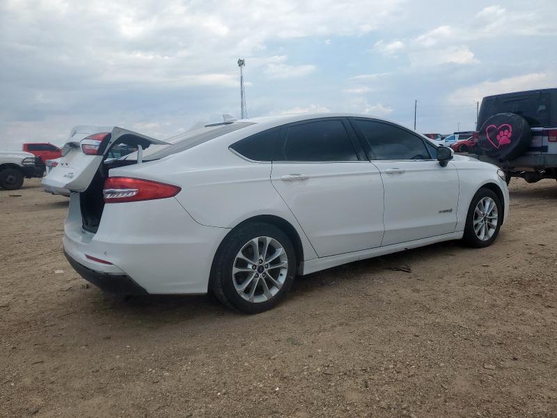 3FA6P0LU0KR225287 - 2019 FORD FUSION SE 白色 照片 3