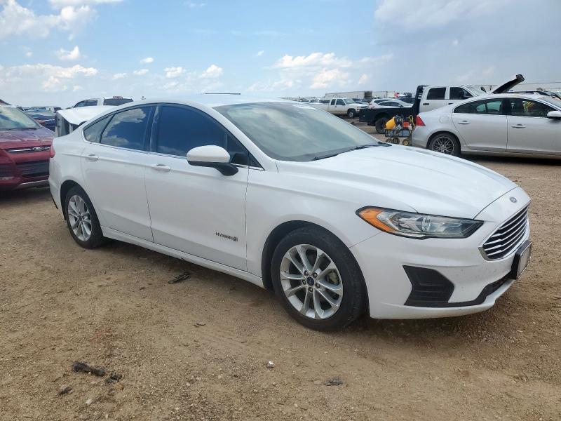 3FA6P0LU0KR225287 - 2019 FORD FUSION SE 白色 照片 4