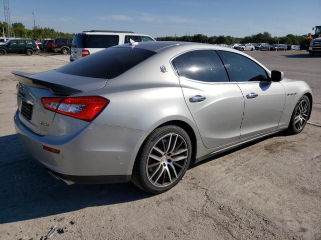 ZAM57RTA9F1145207 - 2015 MASERATI GHIBLI S GRAY photo 3