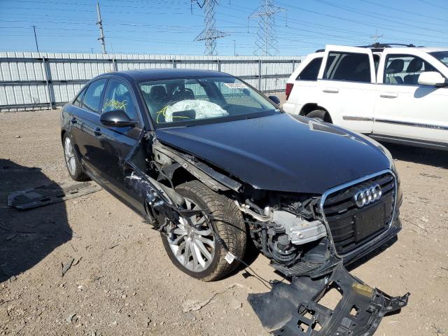 WAUBGAFC1CN006292 - 2012 AUDI A6 BLACK photo 1