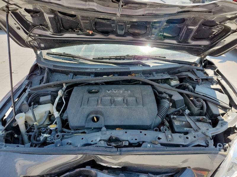 2T1BU40E59C128852 - 2009 TOYOTA COROLLA BASE CHARCOAL photo 11