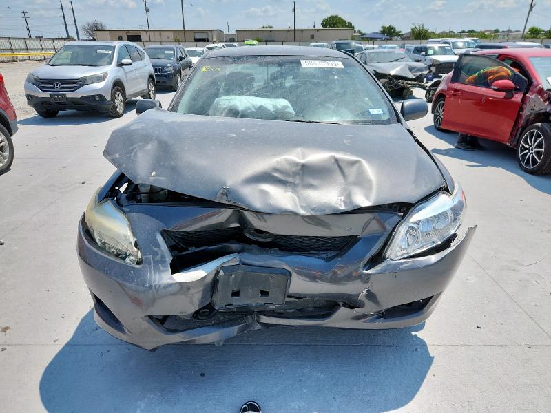 2T1BU40E59C128852 - 2009 TOYOTA COROLLA BASE CHARCOAL photo 5