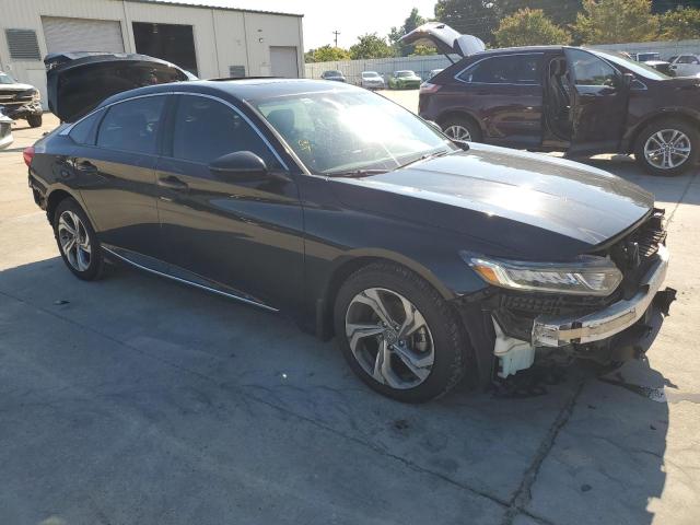 1HGCV1F46KA083432 - 2019 HONDA ACCORD EX Чорний фото 4