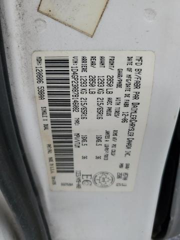 1D4GP23R87B146082 - 2007 DODGE GRAND CARA C/V WHITE photo 13